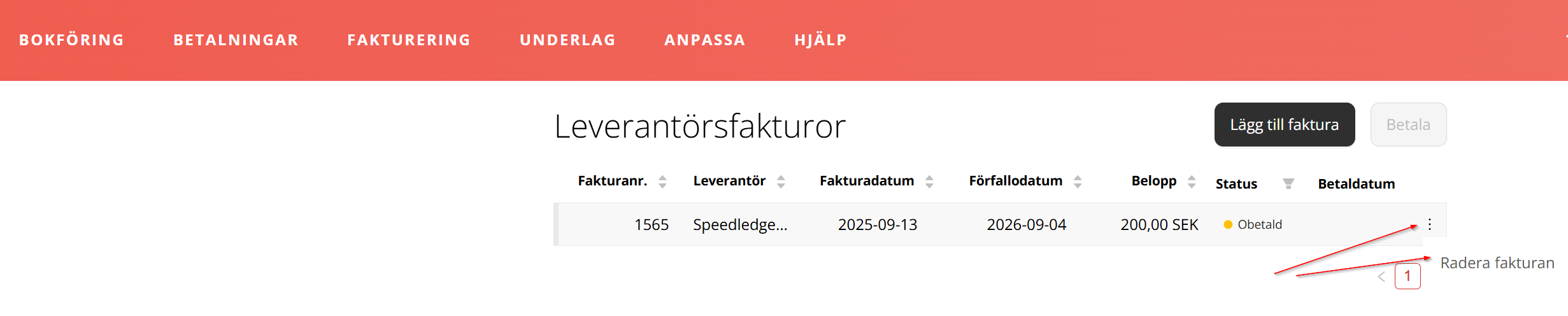 Radera Leverantörsfaktura.png
